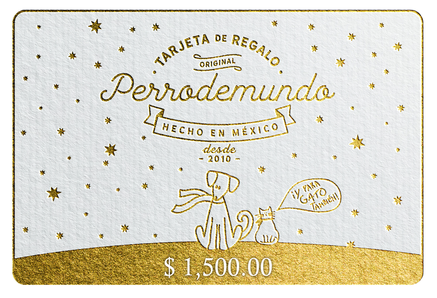 Tarjeta de Regalo: $1,500