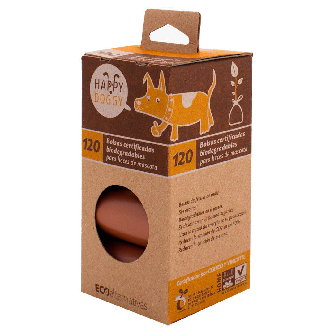 Bolsas Biodegradables para heces de perros - Caja x120 Susten Market - Eco  Shop